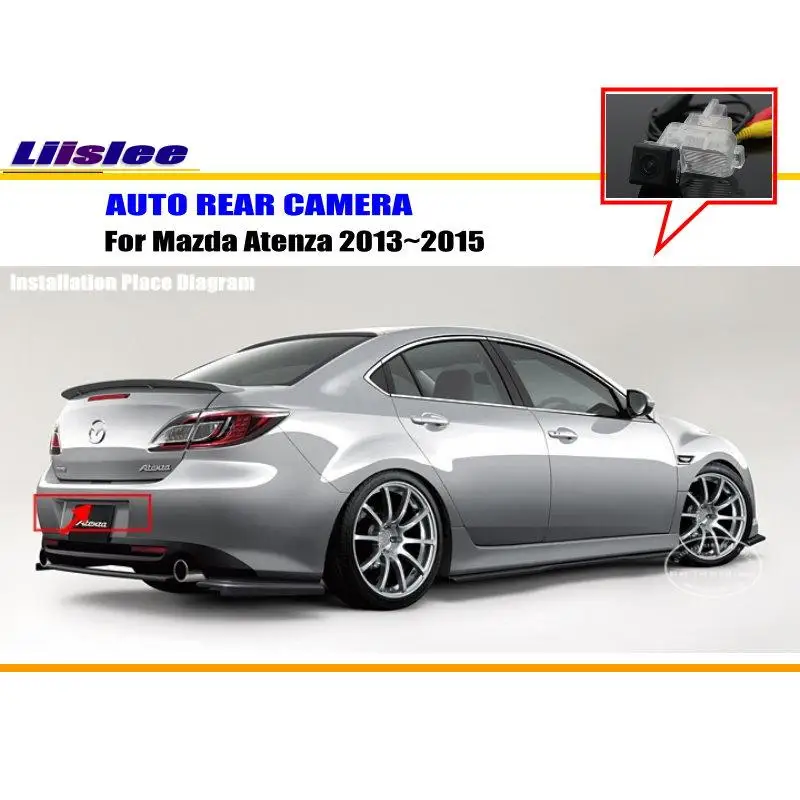 Cámara trasera AUTO HD CCD para Mazda 6 Atenza 2013-2015
