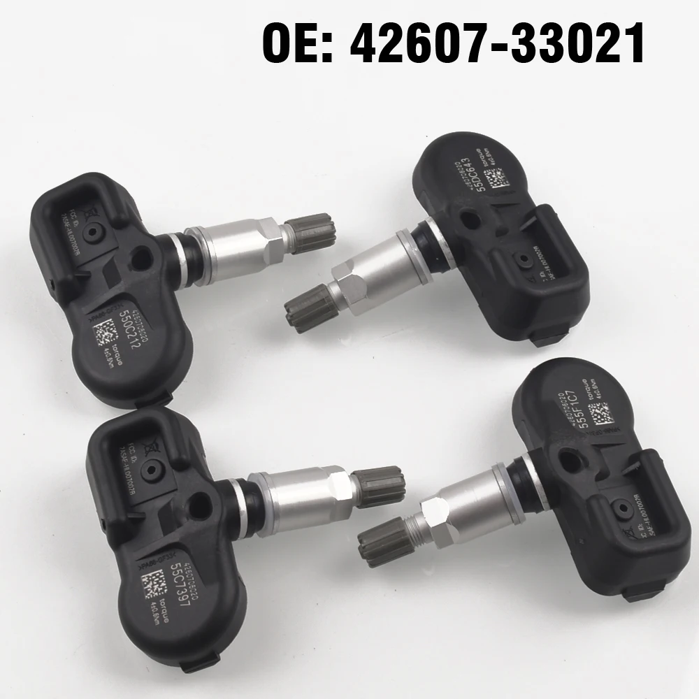 Kit de 4 sensores TPMS 315MHz para Lexus (PMV-107J / 42607-33021)