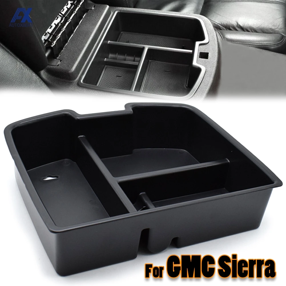 Organizador Consola Reposabrazos Chevrolet Tahoe Yukon Silverado GMC Sierra 2014-2018
