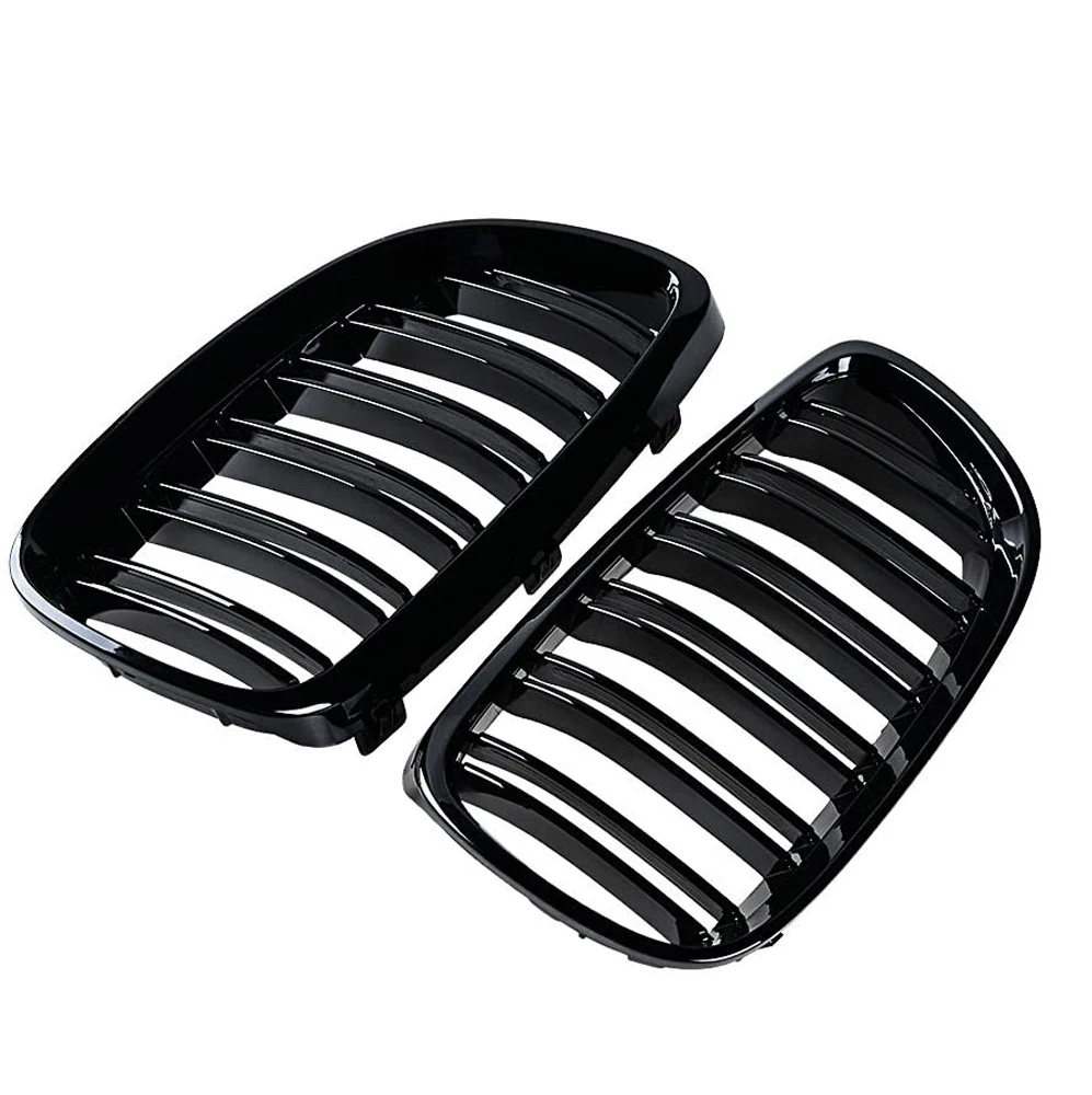Parrilla delantera BMW M3 E92/E93 negra brillante 2006-2009 - imagen 4
