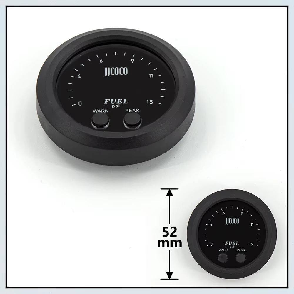 Medidor compacto de presión para montaje en el automóvil