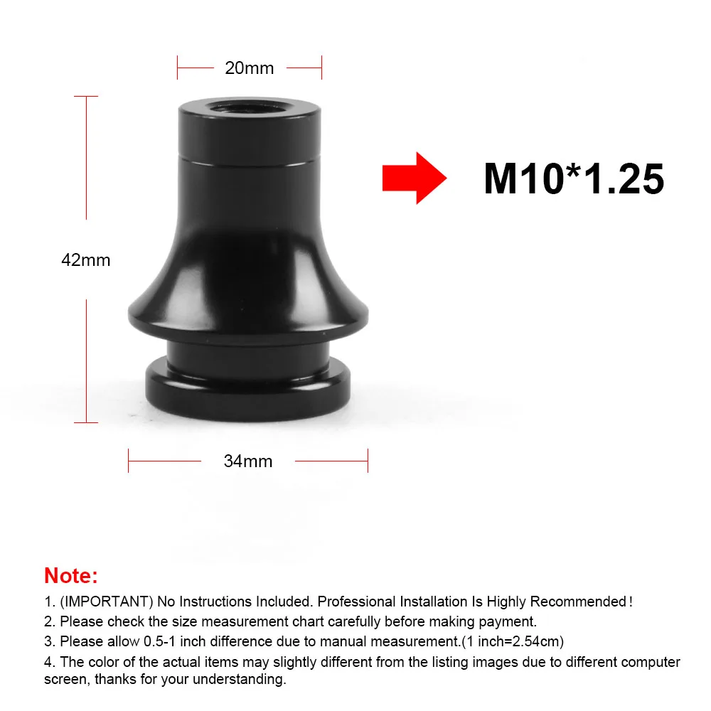 Pomo de cambio universal M10/M12 para Honda, Toyota y Nissan - imagen 4