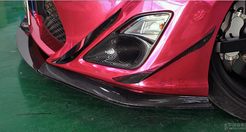 Canards divisor delantero fibra de carbono – Subaru BRZ Toyota GT86 - imagen 3