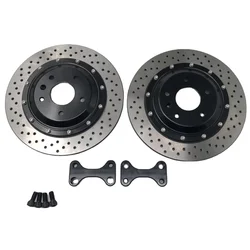Jekit Disco de freno trasero 410x28mm para Tesla Model S Plaid 2021