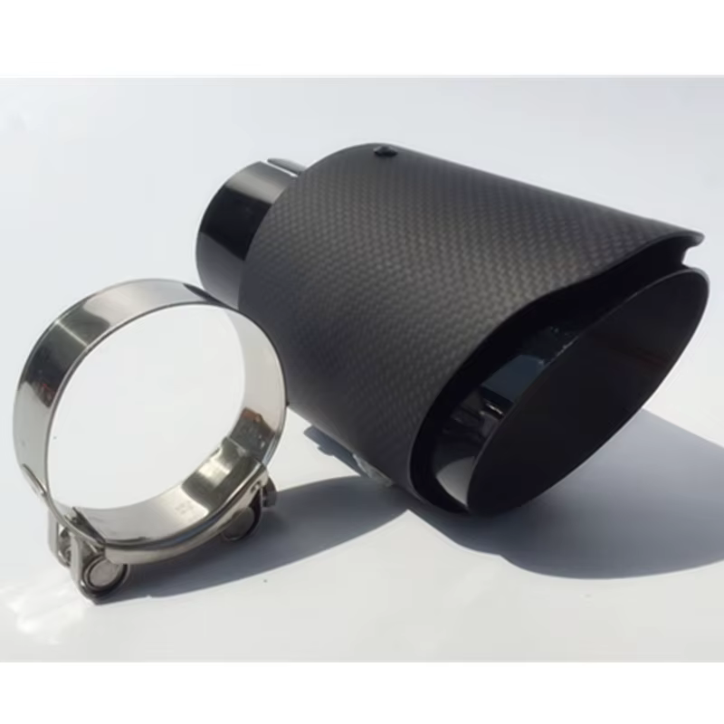 Cola de escape negra estilo Akrapovič para BMW E90 - imagen 4