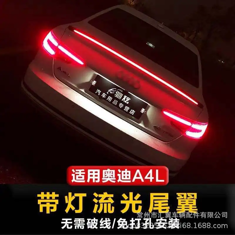 Alerón trasero MONTFORD instalado en Audi A4 B9