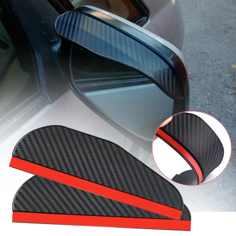 Viseras universales para retrovisores de coche contra nieve