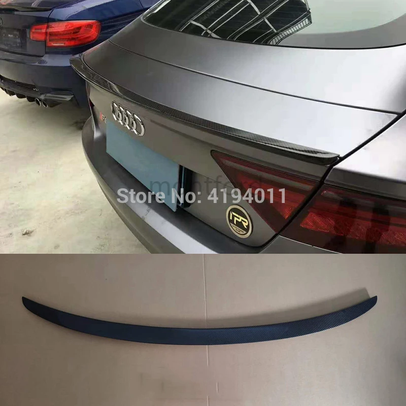 Alerón trasero de fibra de carbono para Audi A7/RS7