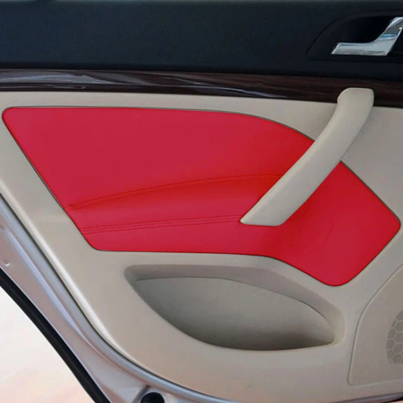 Cubierta de cuero para paneles de puerta Skoda Octavia 2007-2014