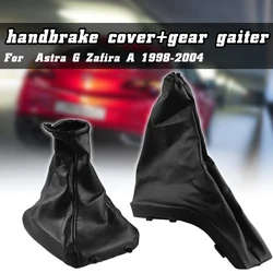 Palanca de cambios con cubierta cuero PU para Opel Astra G y Zafira A