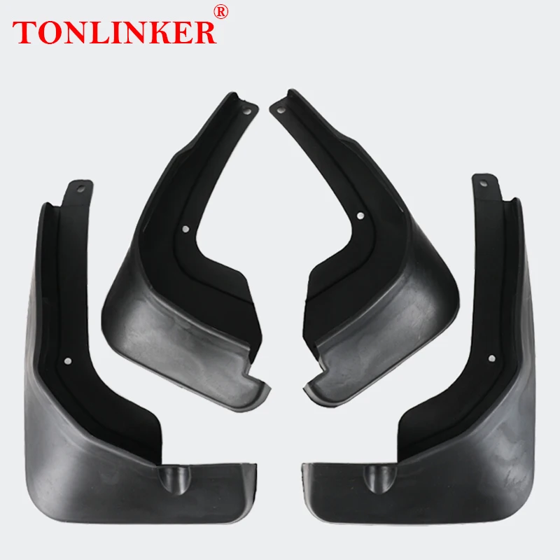Vista lateral del guardabarros instalado