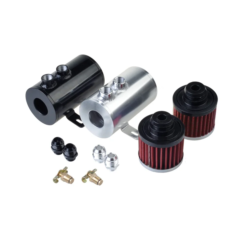 Tanque captura de aceite AN10 de aluminio con filtro ventilación - imagen 3