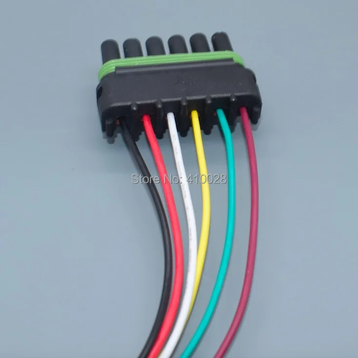 Conector 12015799 para válvula selectora de combustible, 6 pines - imagen 4