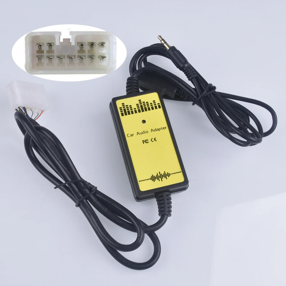Adaptador USB AUX MP3 para Toyota Avensis, Highlander y Lexus GX