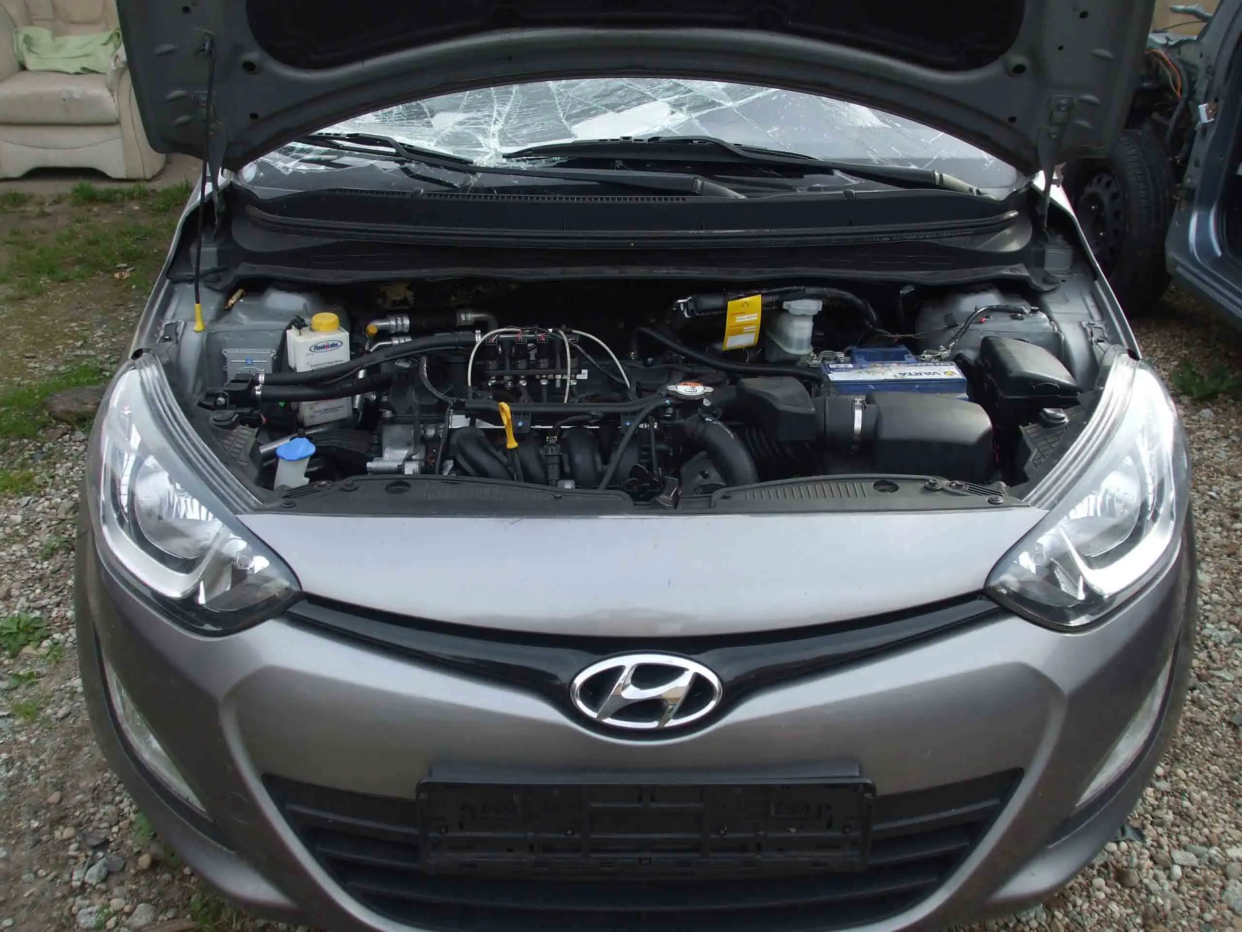 Amortiguador gas capó delantero Hyundai i20 PB PBT 2008-2014 - imagen 2