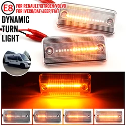 Lámpara LED dinámica posición Renault Midliner 1982-2000 indicador