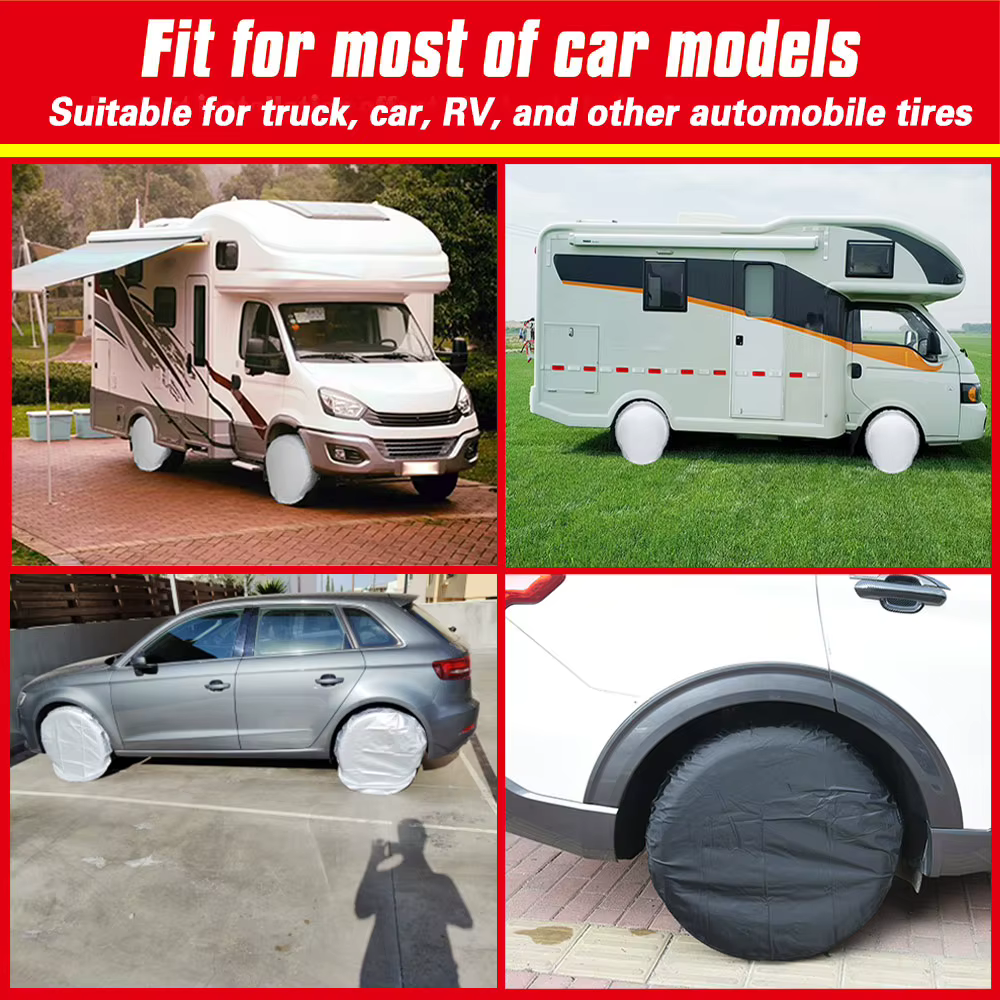 Fundas impermeables para neumáticos con protección solar camper - imagen 4