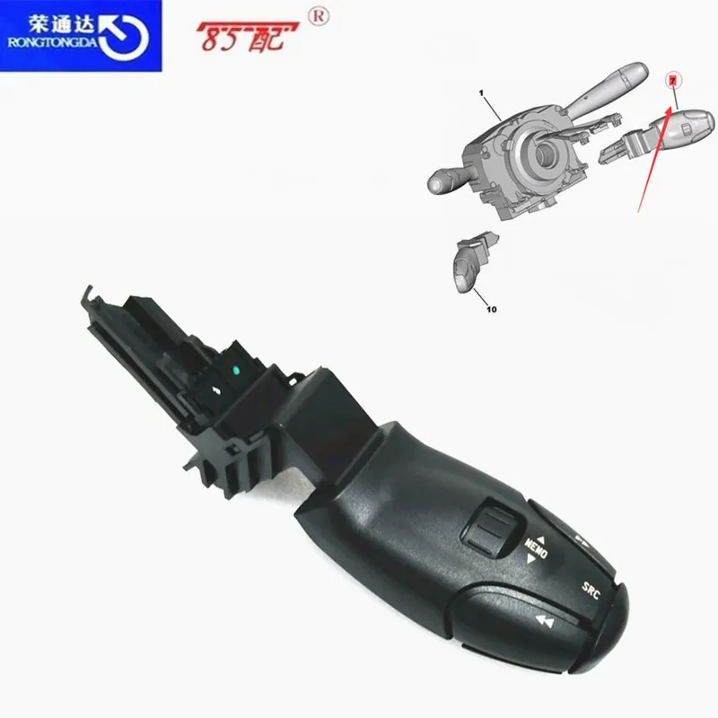 Mando de control de audio 6242Z6 para Peugeot y Citroën
