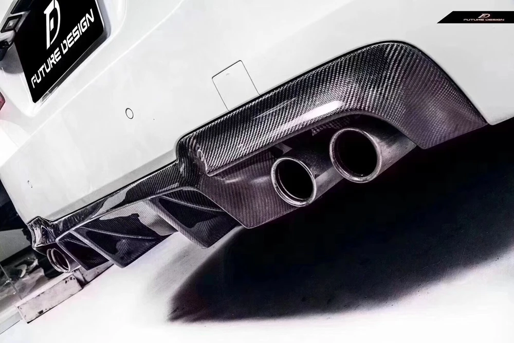 Difusor trasero de fibra de carbono BMW F10 M5 2012-2017 - imagen 3