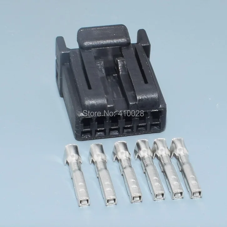 Shhworldsea carcasa conector eléctrico 6 pines 1,2 mm sin sellar 175507 - imagen 2