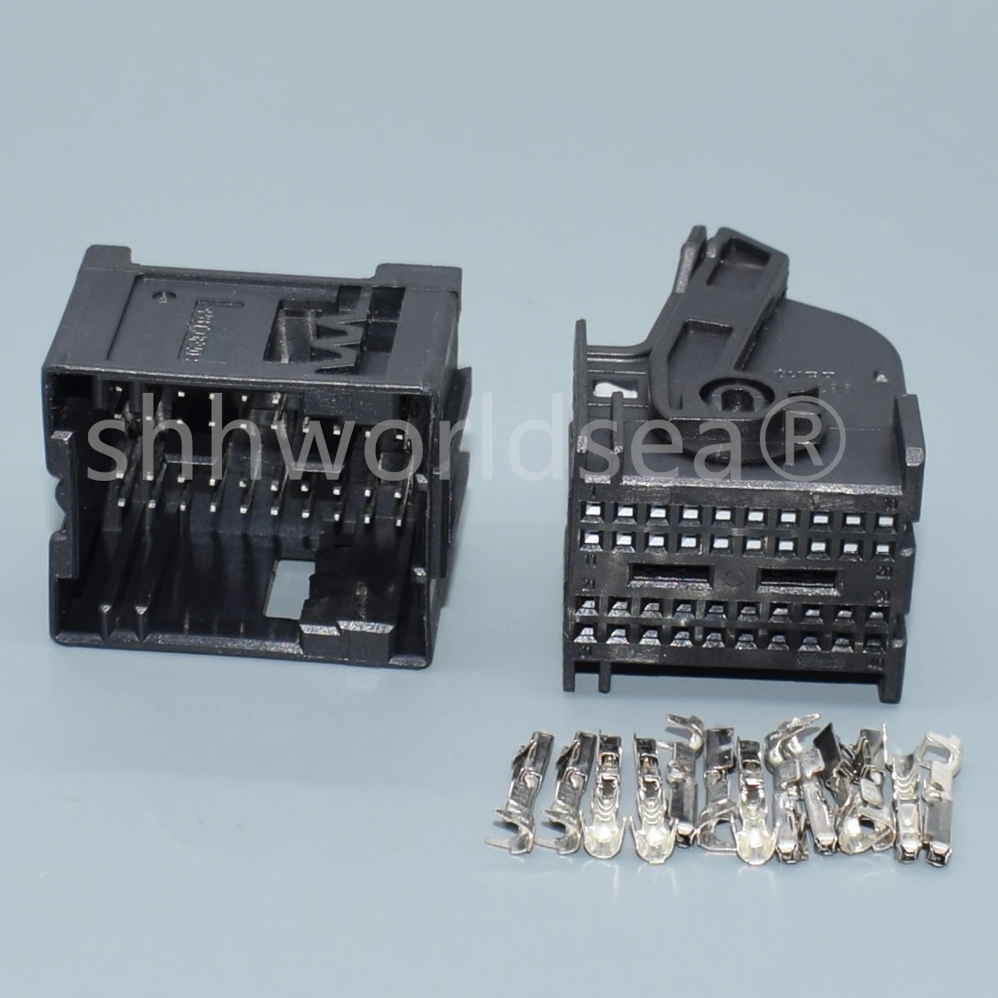 Shhworldsea Conector de arnés cableado coche macho-hembra 967286-1 - imagen 2