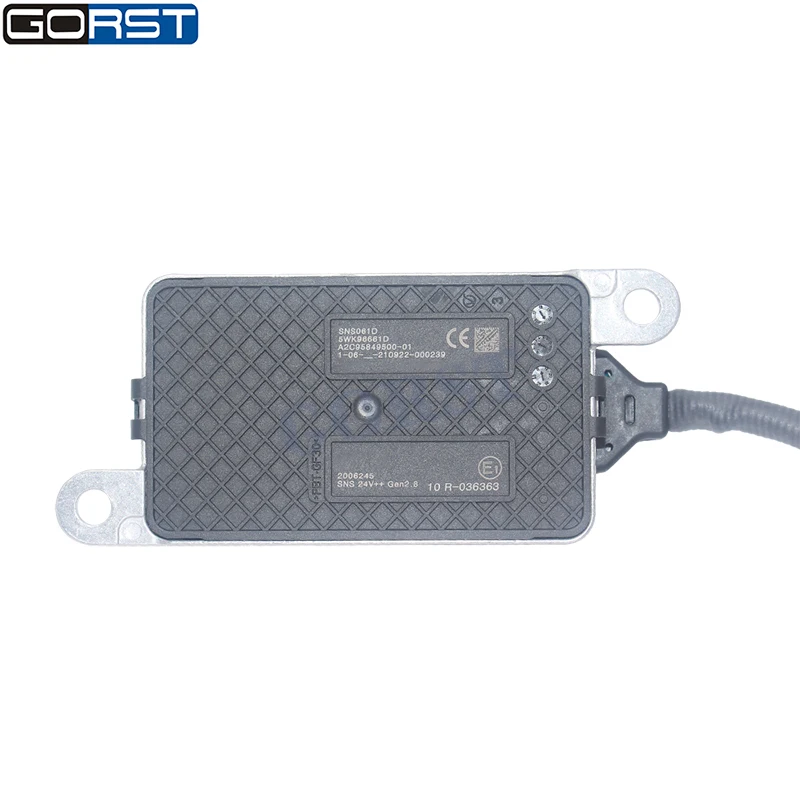 Conector y acabado del sensor