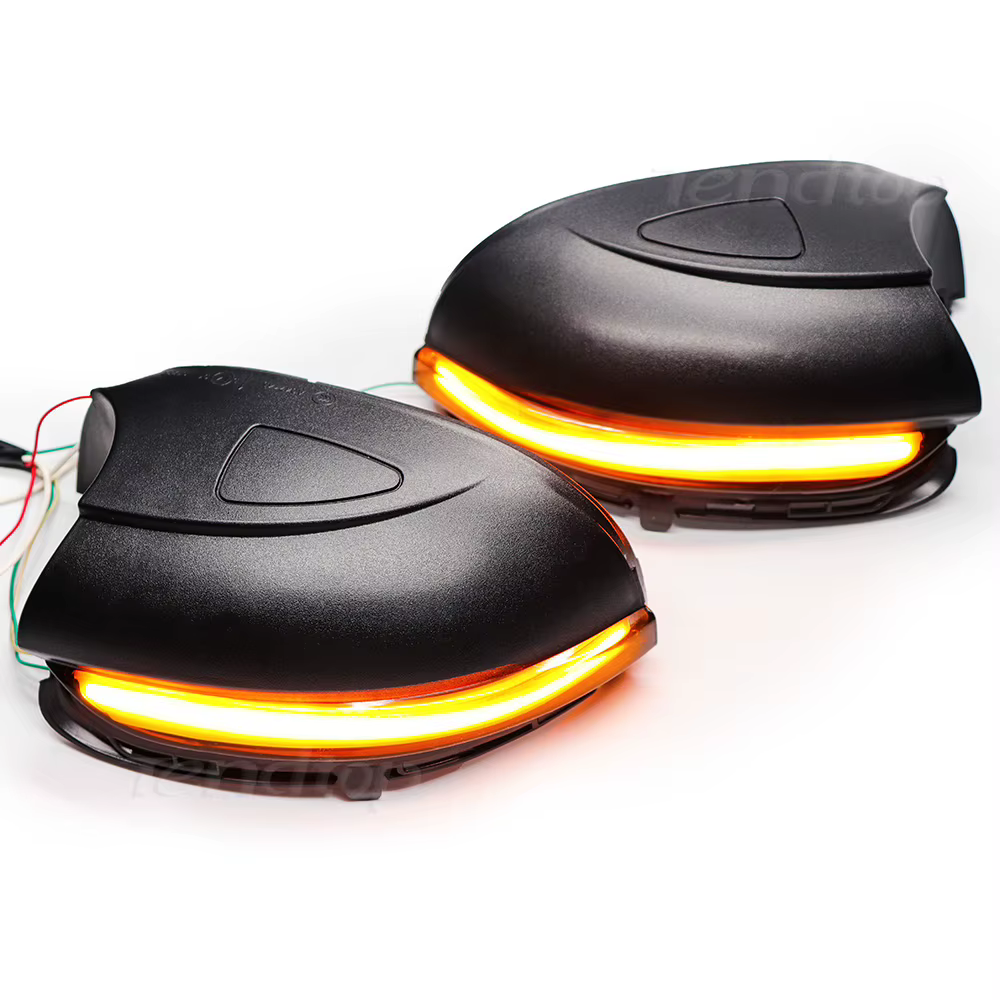 Intermitente dinámico LED de retrovisor para VW Golf 6 y Touran - imagen 4
