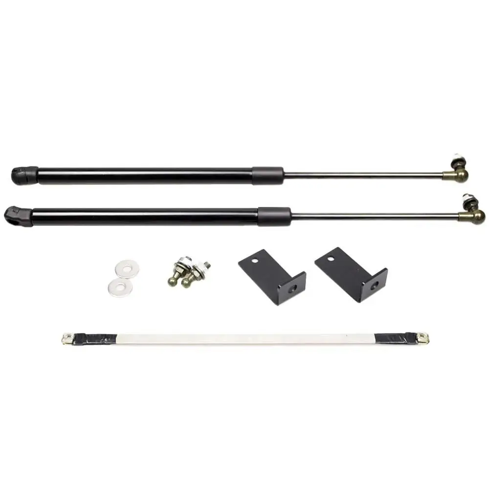 Amortiguador capó Ford Explorer 2011-2019 fibra de carbono automático - imagen 5