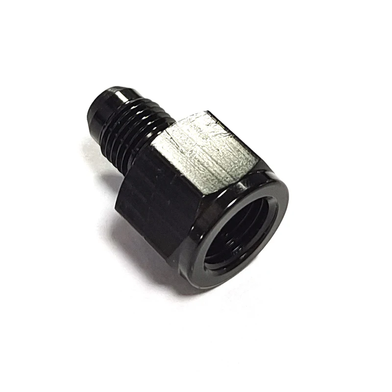 Adaptador reductor de rosca hembra a macho en aluminio negro - imagen 5