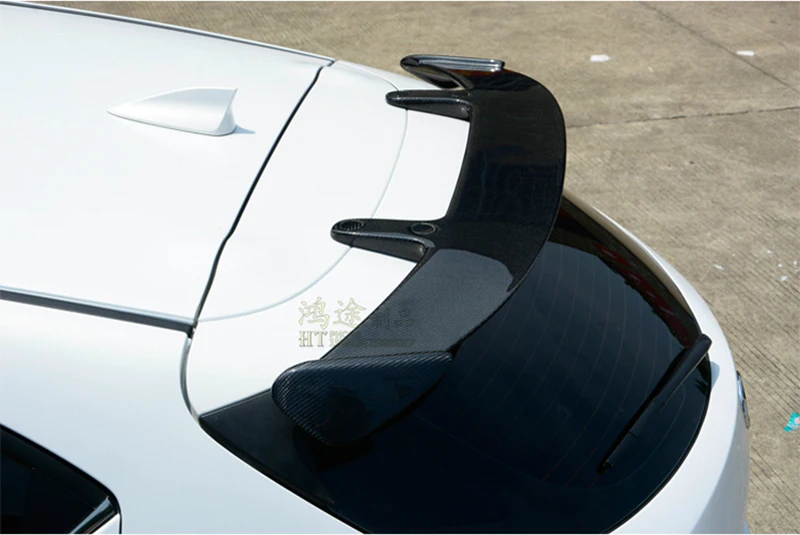 Alerón trasero de fibra de carbono para Mazda 3 Axela Hatchback - imagen 3