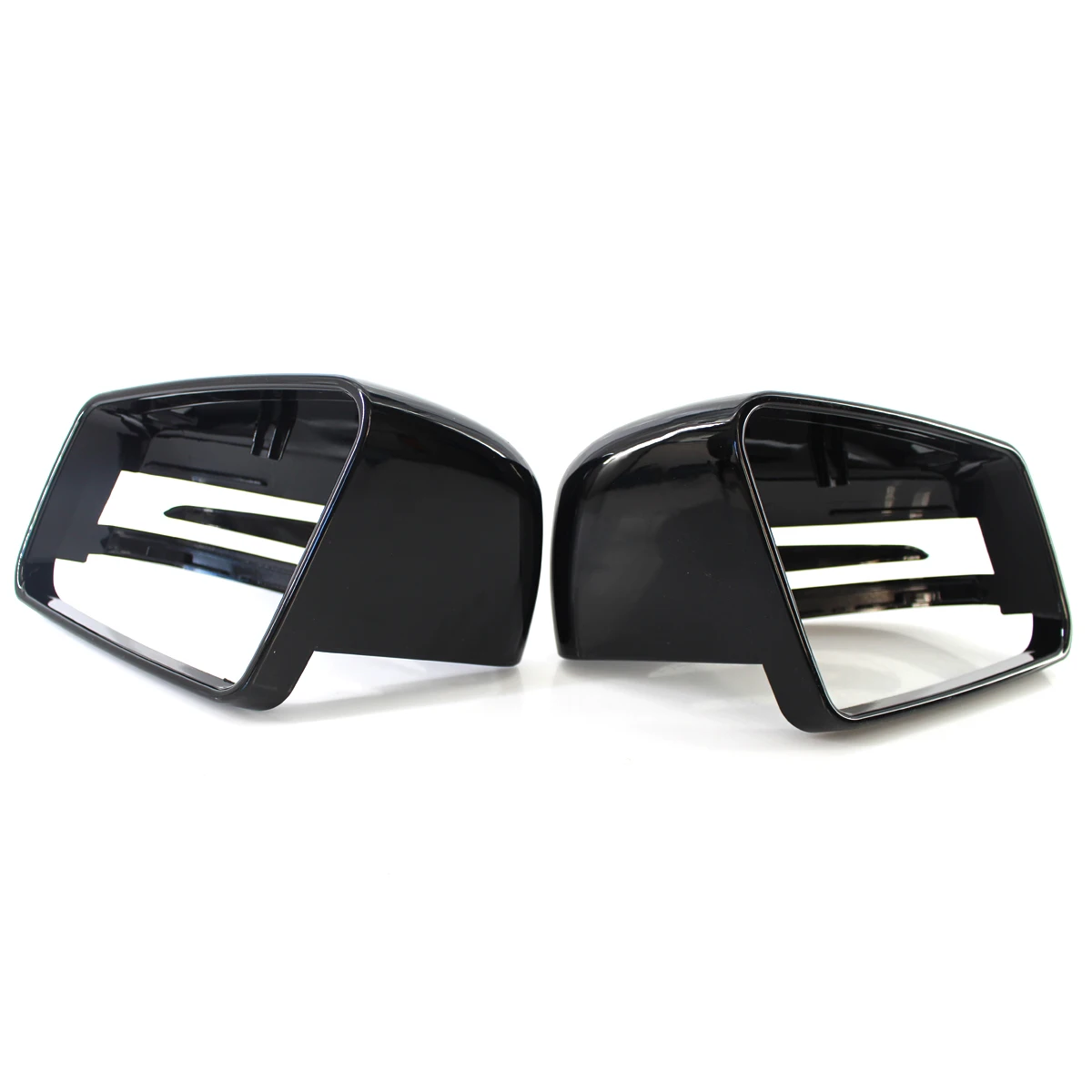 Cubierta de espejo retrovisor lateral para coche, fibra de carbono ABS para Mercedes Benz Clase E W212 W204 2010 2011 2012 2013 2014 2015 - imagen 3