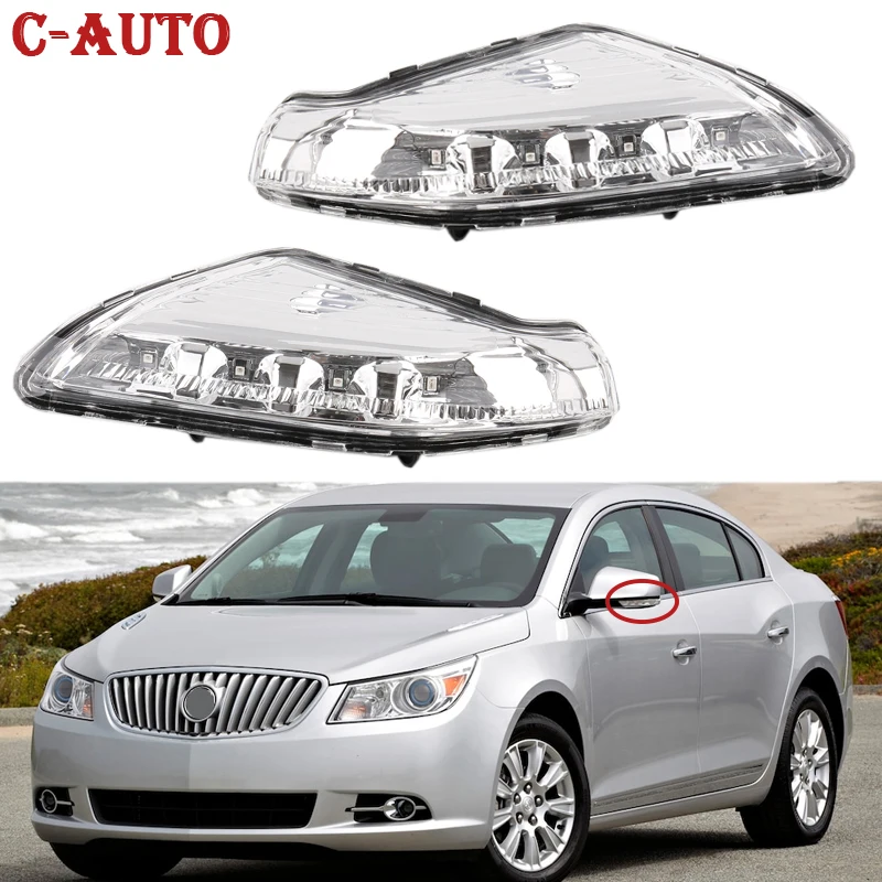 Intermitente LED de espejo retrovisor para Buick LaCrosse 2009-2016