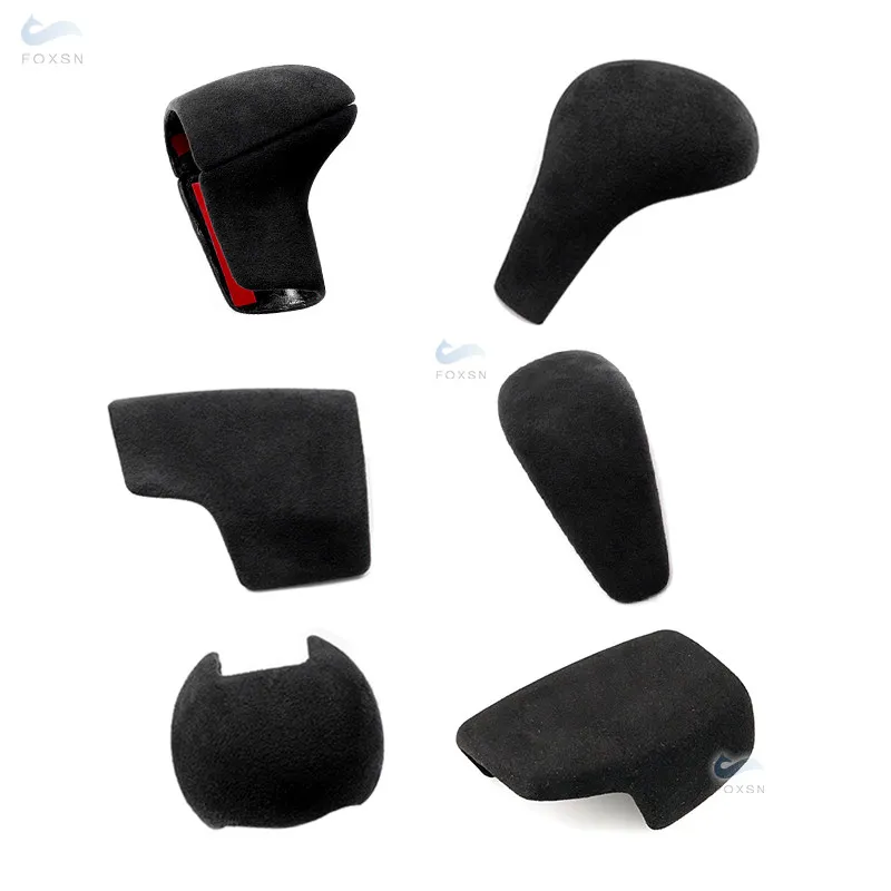 Pomo palanca de cambios en ante para Audi A4 A5 A6 A7 Q5 Q7 - imagen 2