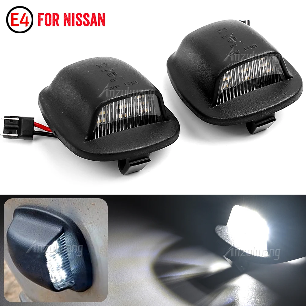 Luces LED de matrícula para Nissan Xterra y Frontier