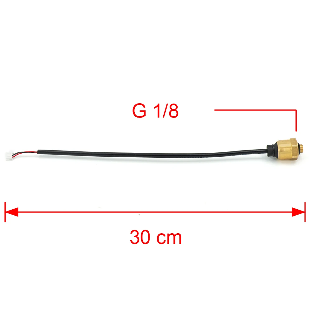 Detalle de las conexiones del sensor de presión