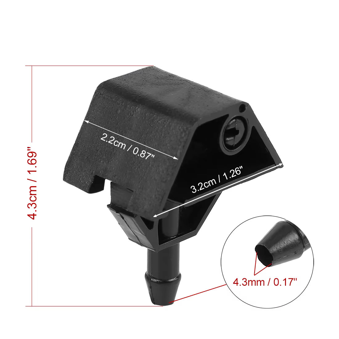Inyector lavaparabrisas X Autohaux – Nissan Qashqai J10 2007-2013 - imagen 5