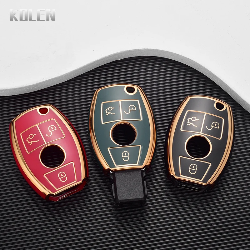 Funda de llave Mercedes-Benz TPU – Clase A, C, E y GLA - imagen 2