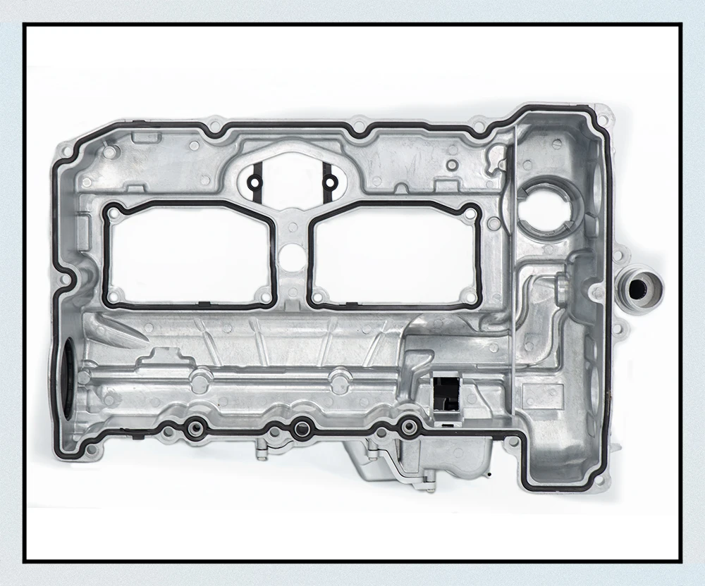 Detalle de la cubierta de válvula compatible con BMW