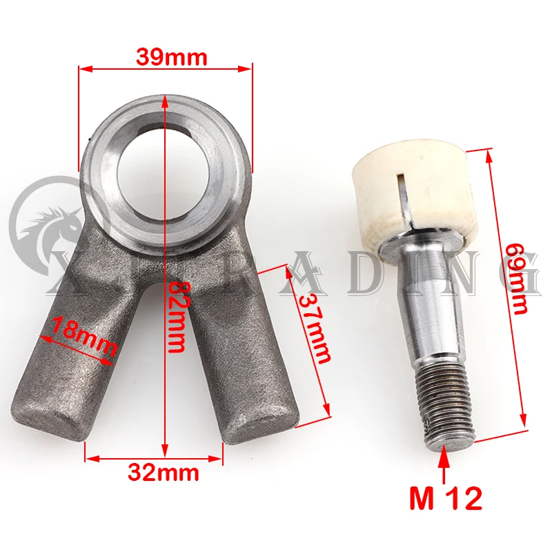 Kit de junta de bola M12 para brazo oscilante
