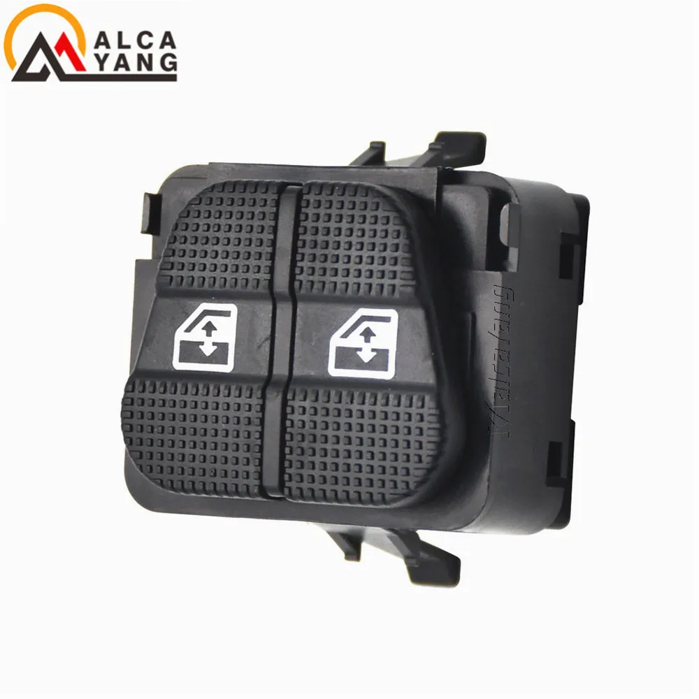 Interruptor de ventanilla eléctrica para VOLKSWAGEN Golf 1992 1993 1994 1995 1996-1998 interruptor de Control de ventana piezas de automóvil retroiluminación LED verde - imagen 2