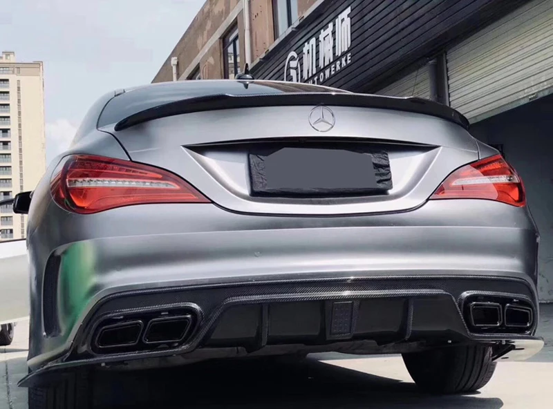 Alerón trasero de carbono Mercedes CLA C117/W117 AMG – 2013+ - imagen 2