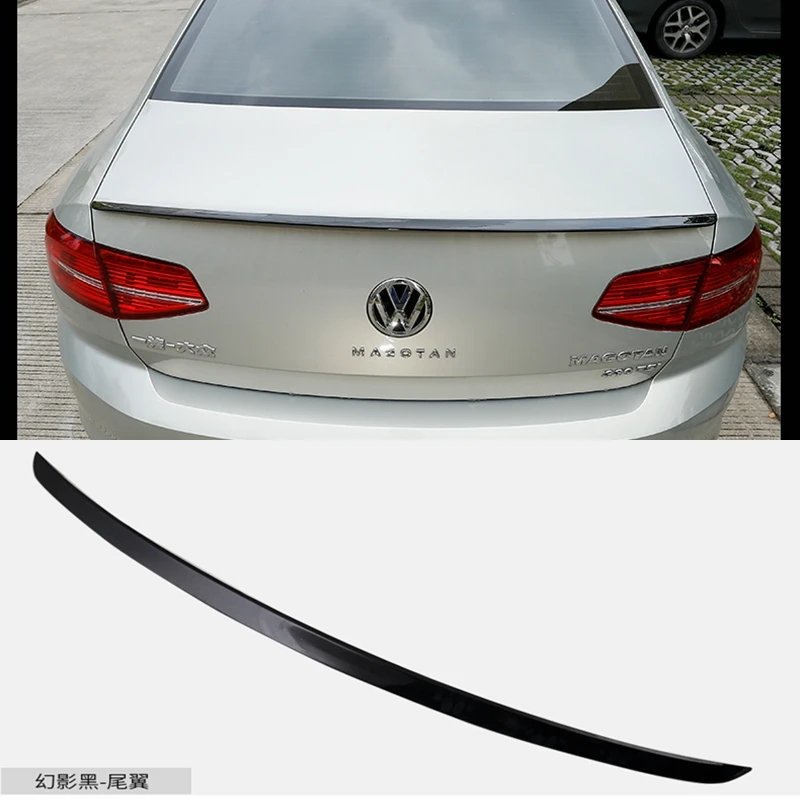 Alerón trasero negro brillante para Volkswagen Passat B8