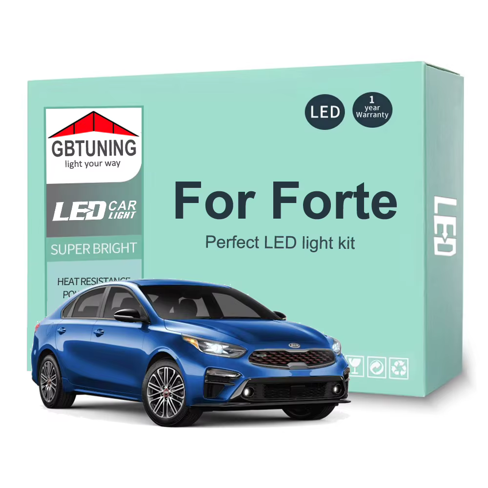 Kit bombillas LED interior Canbus sin errores – Kia Forte 2009-2021