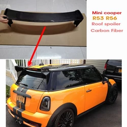 Alerón de techo JCW fibra carbono Mini Cooper R56 Versión 2001-2008