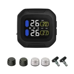 Sensor TPMS M3 inalámbrico control presión neumáticos moto universal
