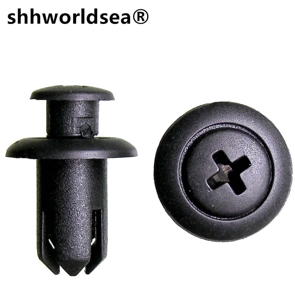 Retenedor tipo empuje shhworldsea con clip de plástico automático