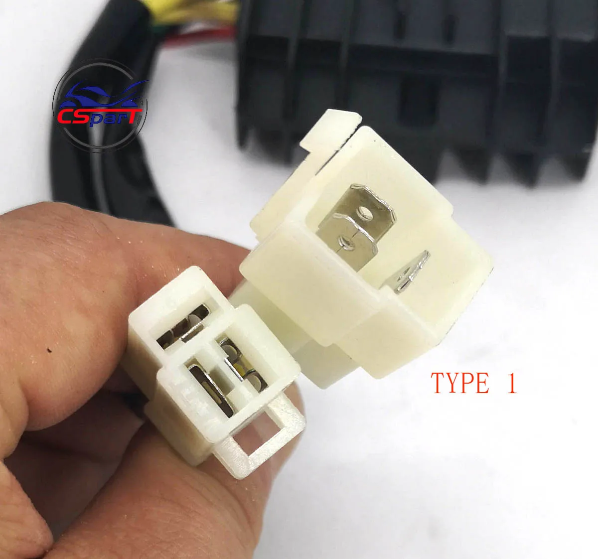 Rectificador regulador voltaje 6 cables para ATV Quad Dirt Bike - imagen 3