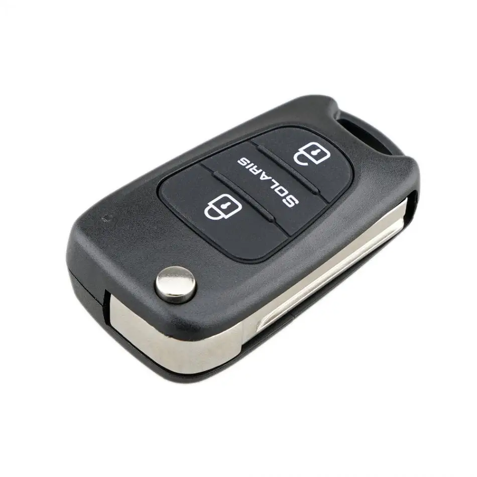 Carcasa plegable para mando Hyundai Solaris de 3 botones - imagen 4