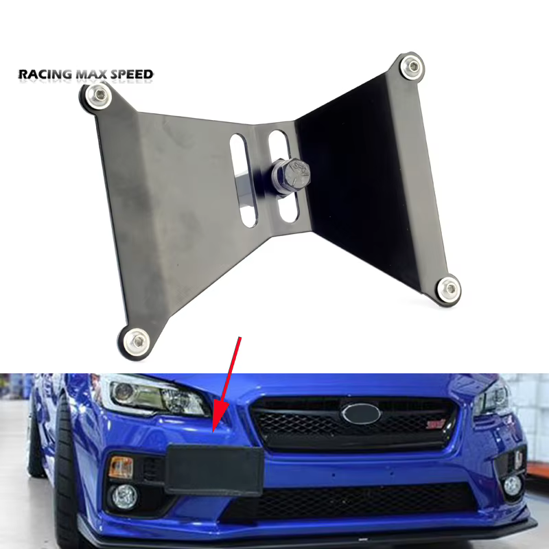 Soporte de aluminio para reubicar matrícula en WRX STI, BRZ y FR-S - imagen 2