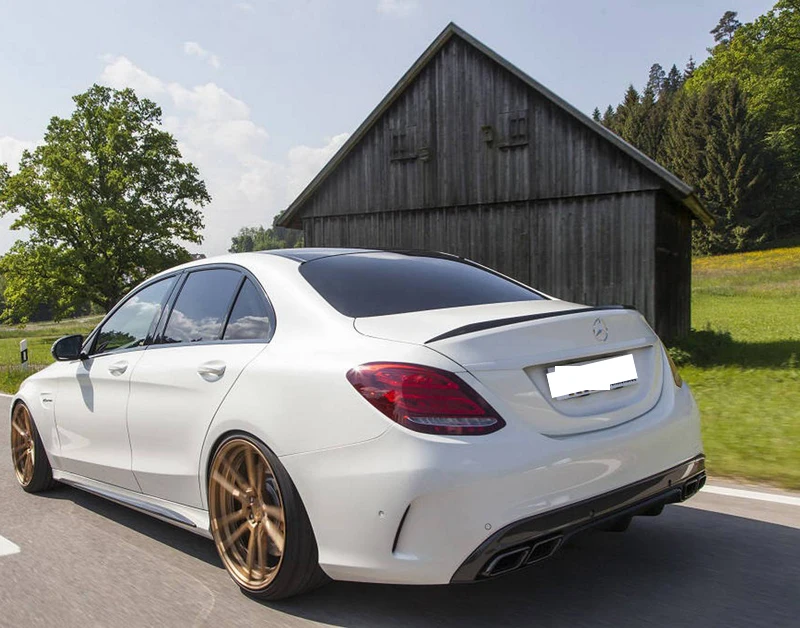 Alerón fibra de carbono C63 para Mercedes Clase C W205 2015-2016 - imagen 3